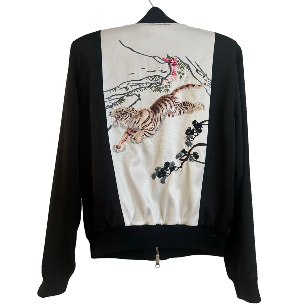 NASTY GAL Tiger Jacket, Size XS